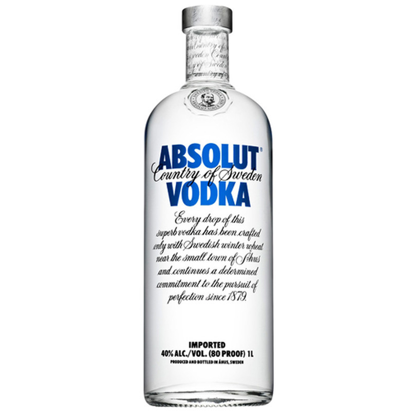 ABSOLUT 80 PROOF 750ml