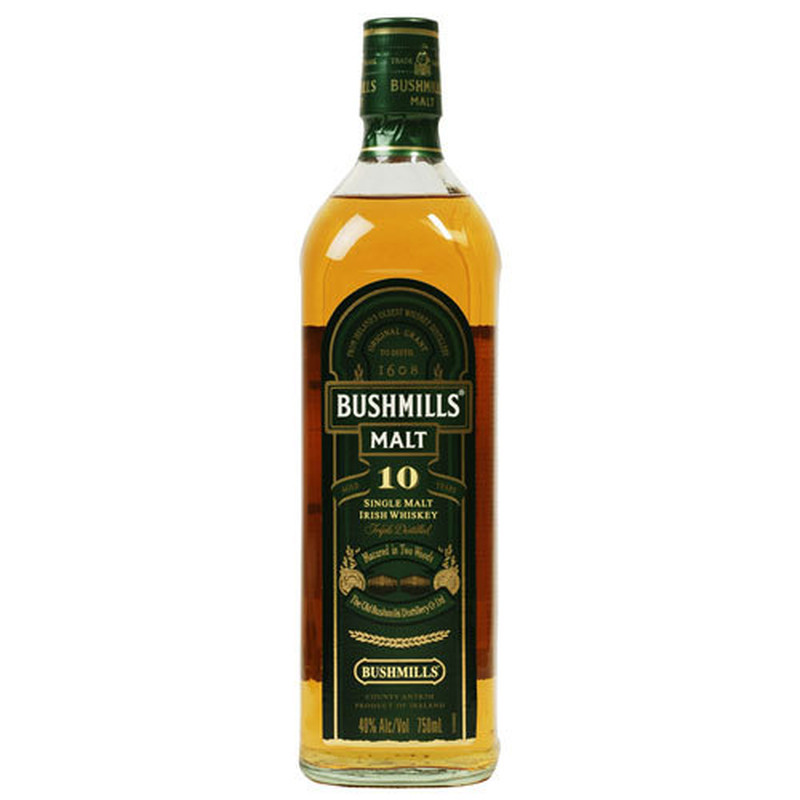 BUSHMILLS MALT 10 YEARS 750ml