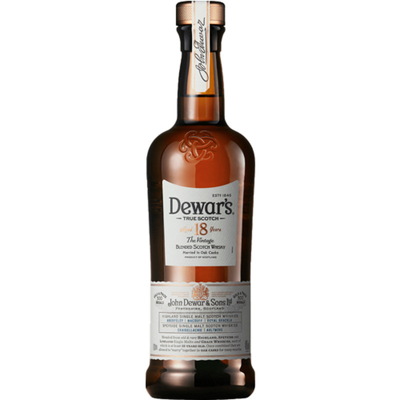 DEWAR'S The Vintage 18 YEARS 750ml