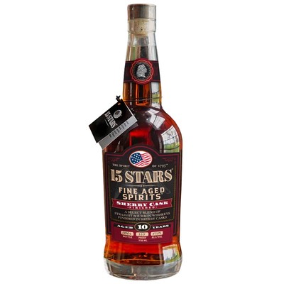 15 STARS FINE AGED SPIRITS SHERRY CASK 10YRS 750ML