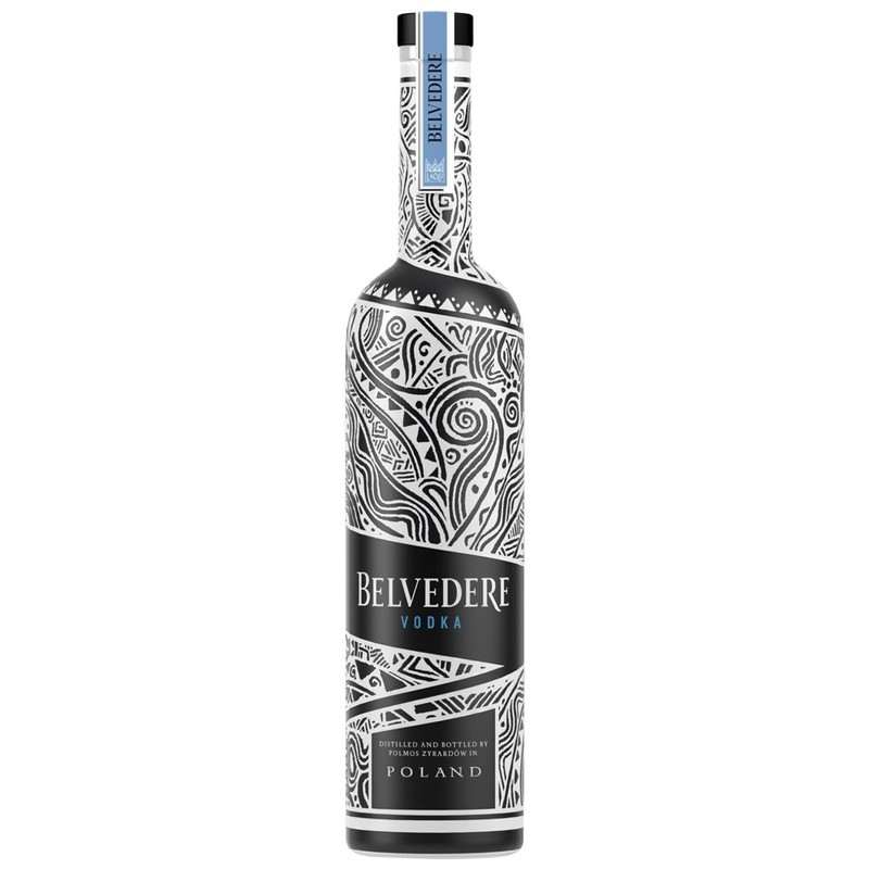 BELVEDERE LAOLU LIMITED  EDITION  ARTIST  SERIES VODKA 750ml