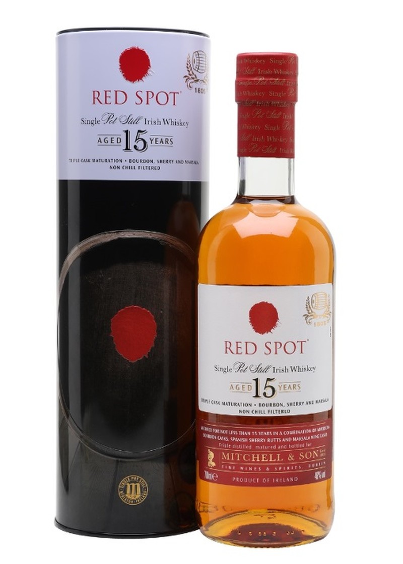 RED SPOT 15 YRS IRISH WHISKEY 750ML