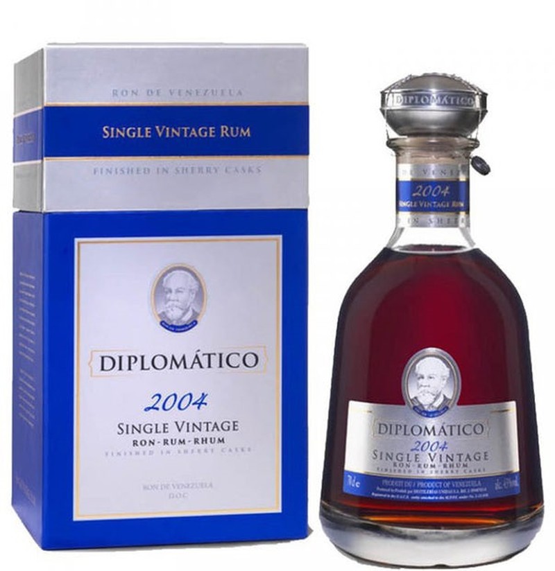 DIPLOMATICO SINGLE VINTAGE 2004 RUM 750ML