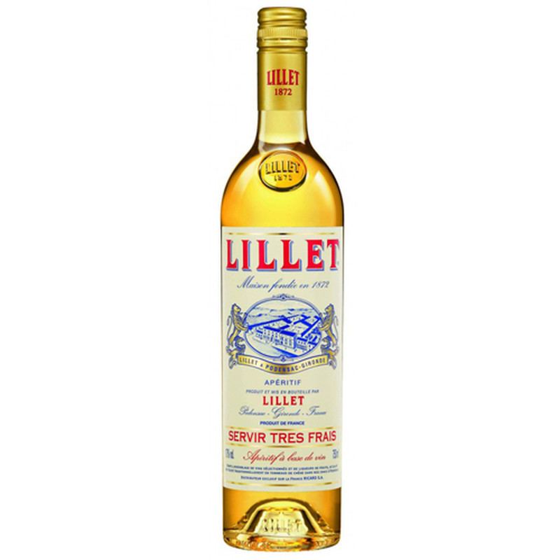 LILLET WHITE APERITIF 750ML