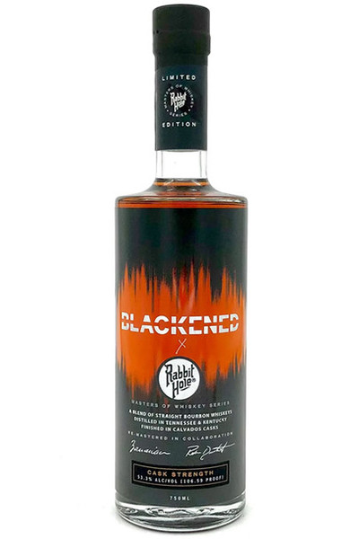 BLACKENED X RABBIT HOLE CASK STRENGTH 750ML