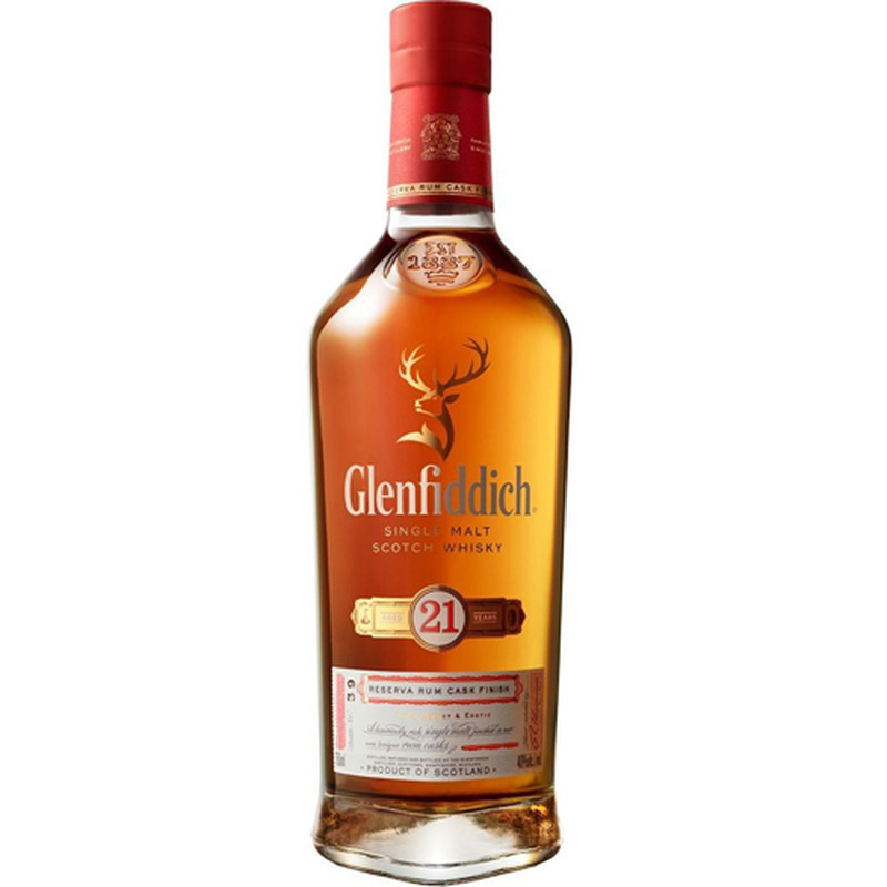 GLENFIDDICH 21 YEARS 750ml