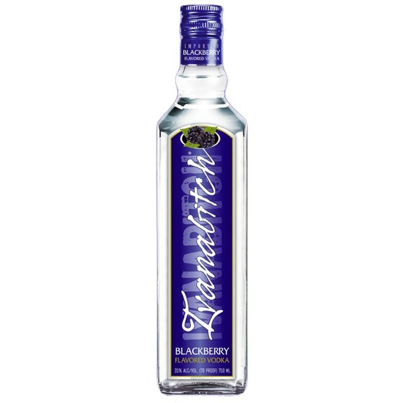 IVANABITCH BLACKBERRY VODKA 750ml