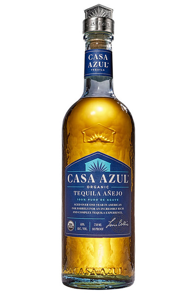 CASA AZUL ORGANIC REPOSADO 750ML