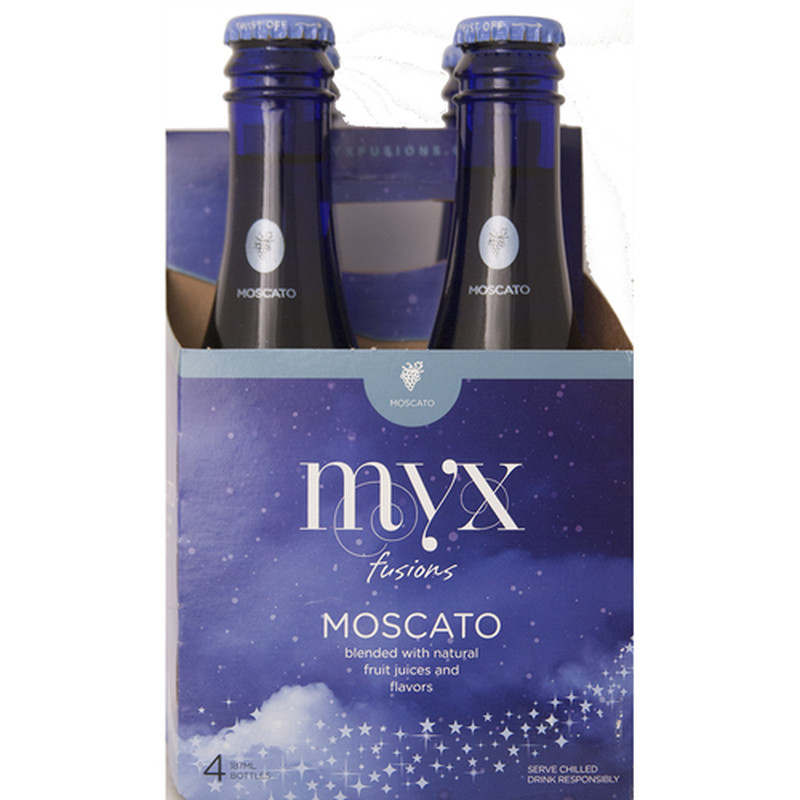 MYX FUSIONS  MOSCATO (187ML) 4pack  750ml
