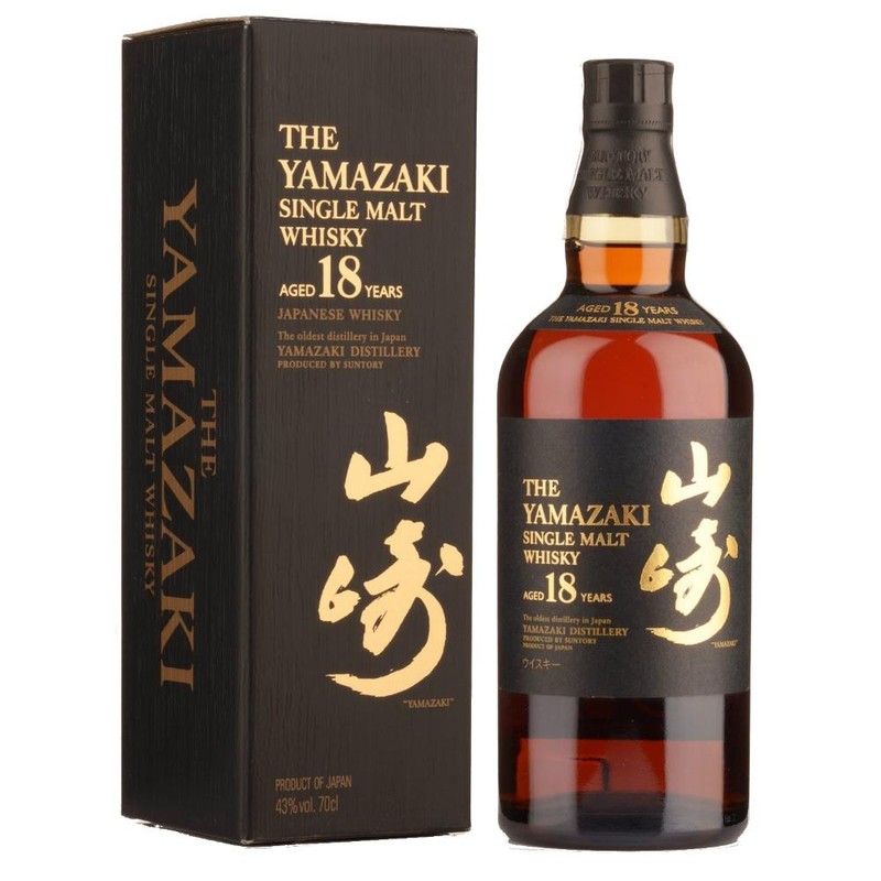 THE YAMAZAKI 18 YRS WHISKY  750ML
