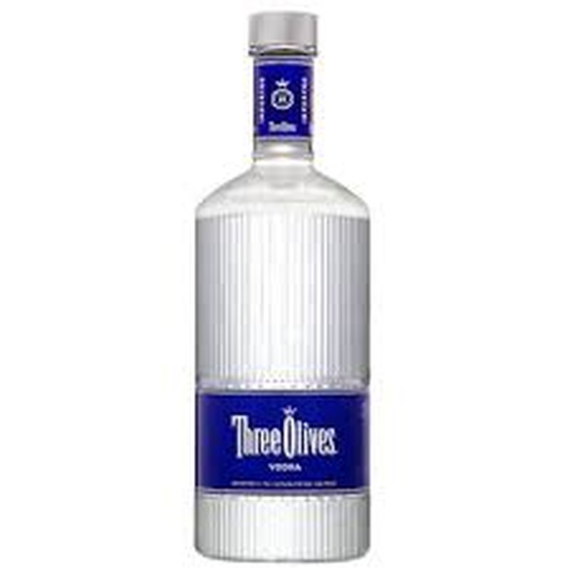 THREE OLIVES VODKA 1.75L