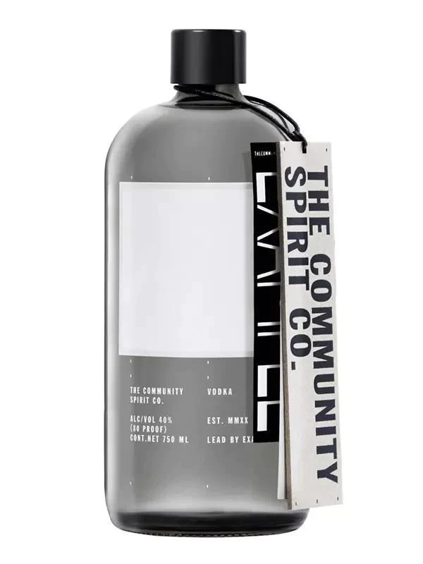 THE COMMUNITY SPIRIT CO. VODKA 80 750ML