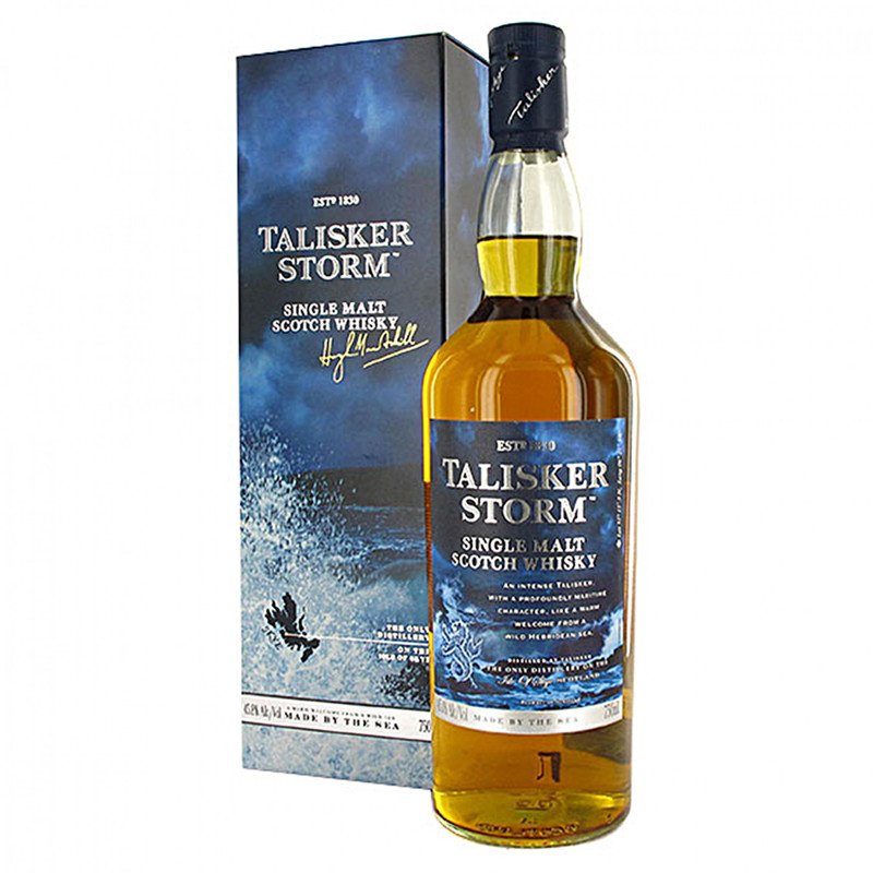 TALISKER STORM SINGLE MALT  SCOTCH  WHISKEY 750ml