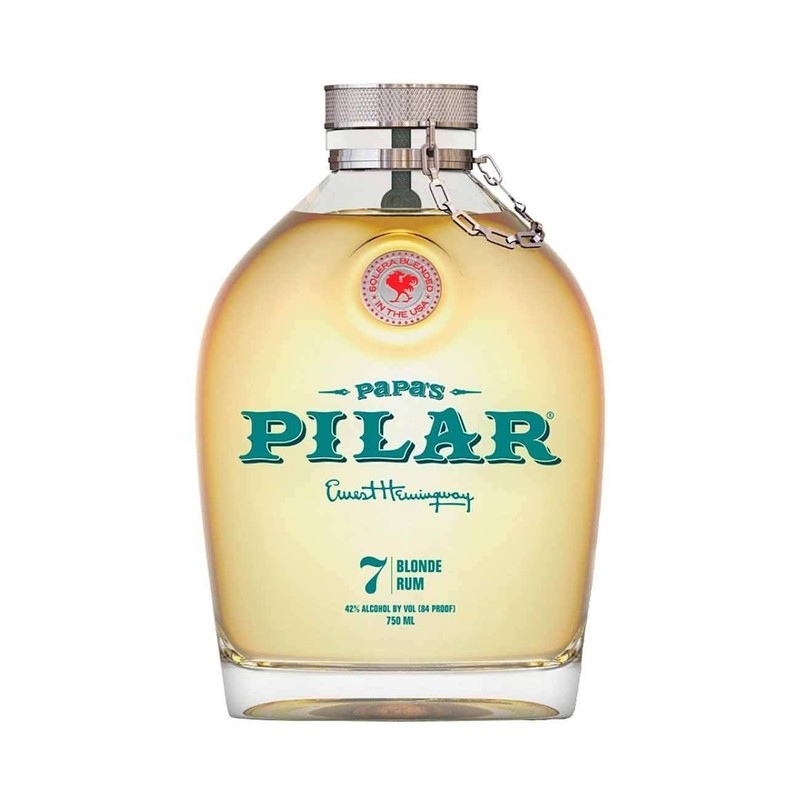 PAPAS PILAR  7 BLONDE RUM 750ML