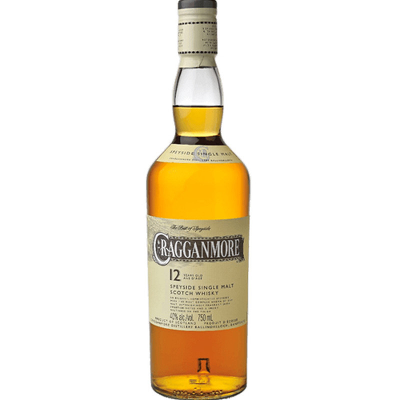 CRAGGANMORE 12 YEARS 750ml