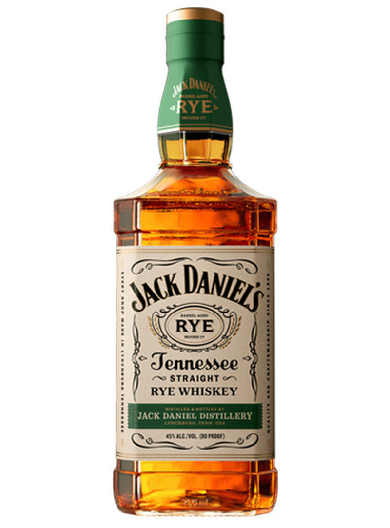 JACK DANIEL'S RYE WHISKEY 750ml