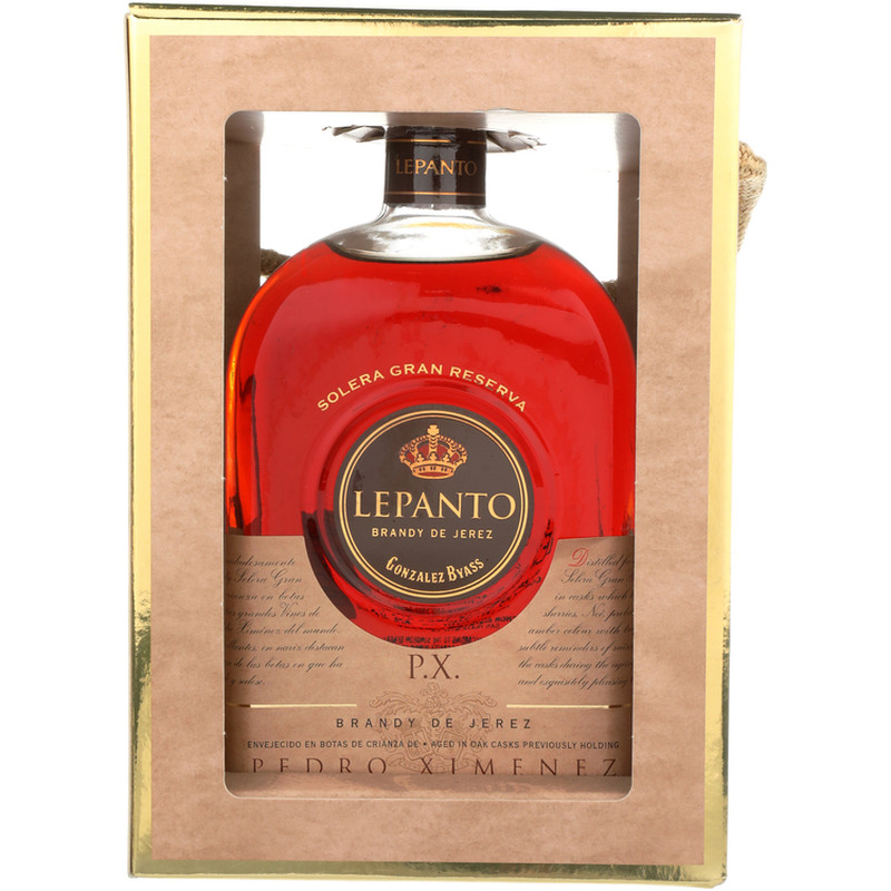 LEPANTO  BRANDY PX SOLERA  750ML