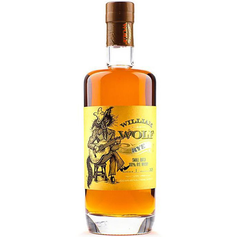 WILLIAM WOLF RYE WHISKEY 750ml