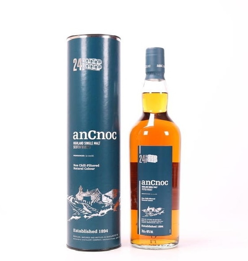 ANCNOC 24 YRS SINGLE MALT 750ML