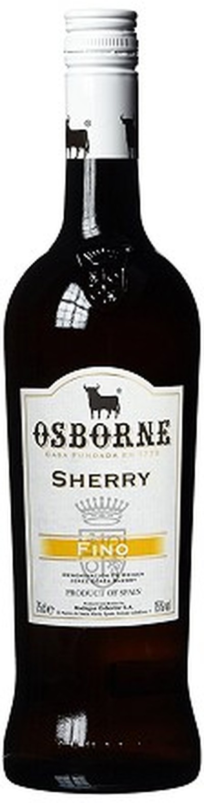 OSBORNE SHERRY FINO 750ML