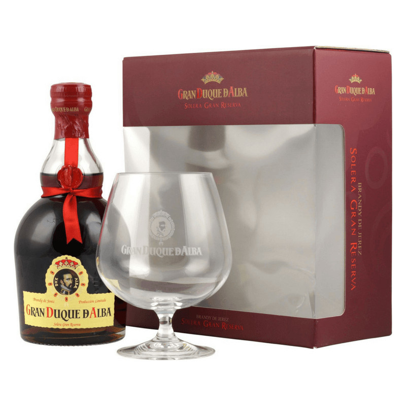 GRAN DUQUE DALBA SOLERA GRAN RESERVA GIFT SET 750ML